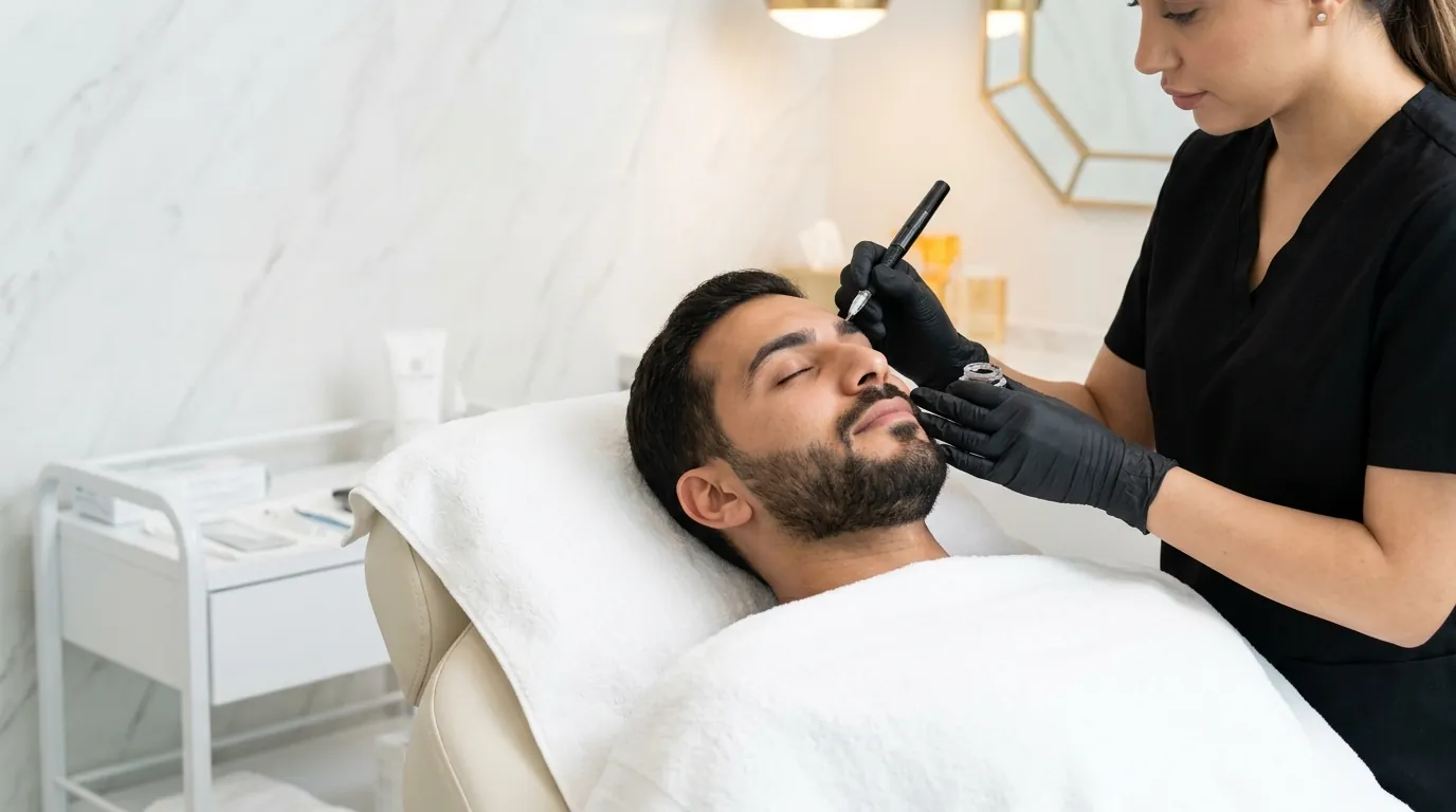 Permanent Makeup for Men in Dubai